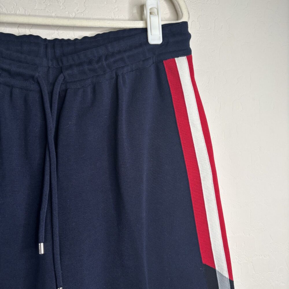 Bally Navy Knit Jogger Pants - Picture 4 of 6